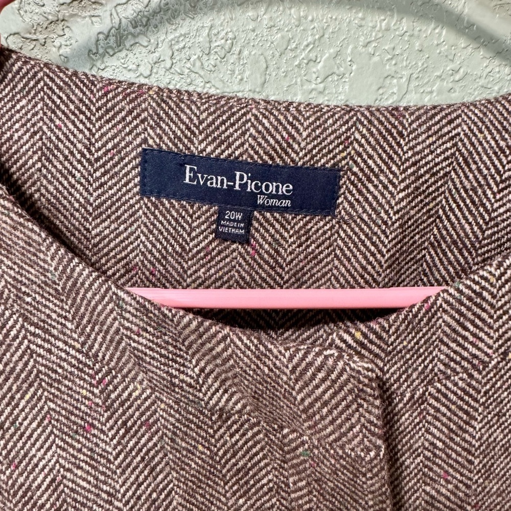 Evan Picone Women's Brown Blazer - Picture 2 of 3